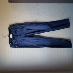 Paige "Verdugo Ankle" Dark Wash Mid Rise Skinny Leg Jeans size 26